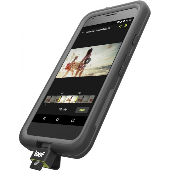Leef LACC 00KK000 A1 "Access C USB MicroSD-kortläsare Svart