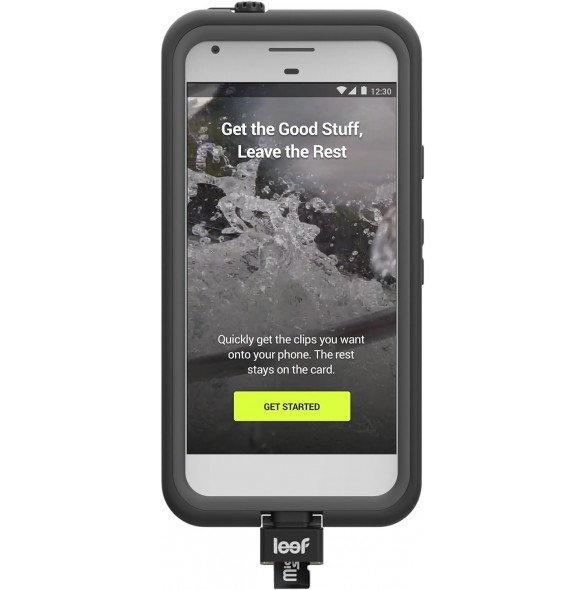 Leef LACC 00KK000 A1 "Access C USB MicroSD-kortläsare Svart