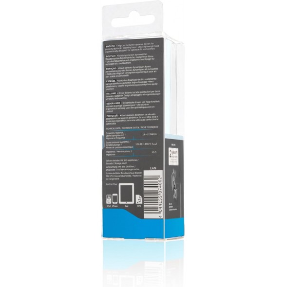 Sennheiser MX 375 In-Ear hörlurar - Svart
