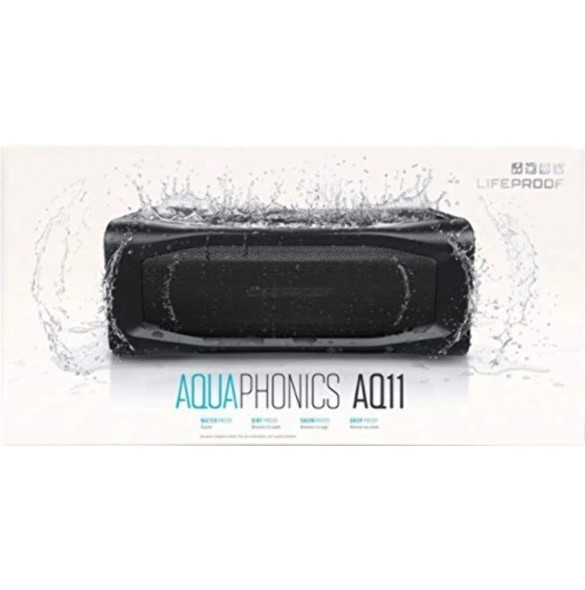 Lifeproof 77–53889 Aquap Ear AQ11, vattentät och Sturzsicherer Bluetooth-högtalare svart