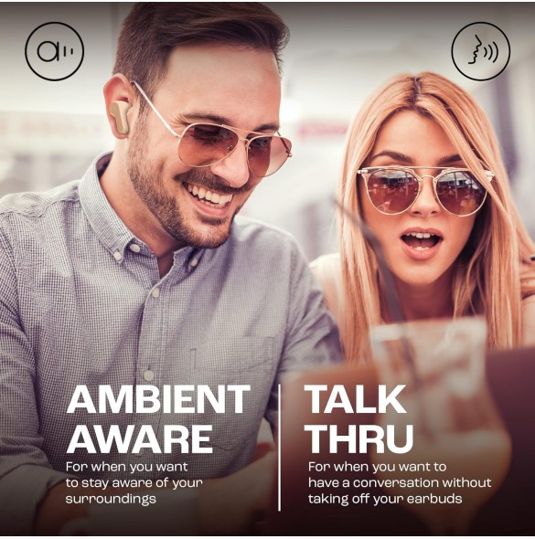Trådlösa Bluetooth-öronsnäckor, Äkta trådlösa hörlurar, Premium ljud