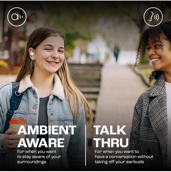 Trådlösa Bluetooth-öronsnäckor, Äkta trådlösa hörlurar, Premium ljud
