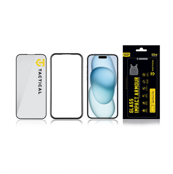 Tactical Glass Impact Armour for Apple iPhone 15 Plus
