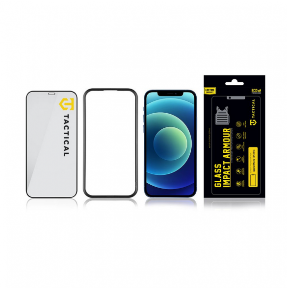Tactical Glass Impact Armour for Apple iPhone 12/12 Pro