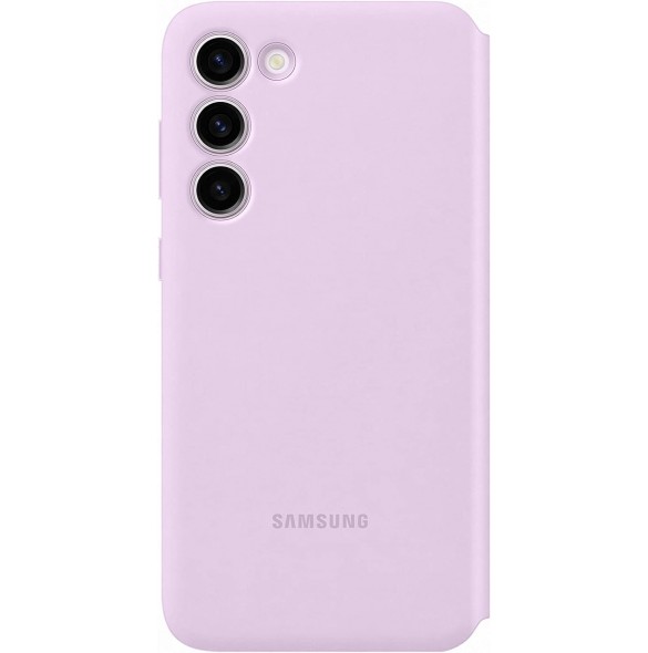 Samsung EF-ZS916CVE Clear View-skal till Galaxy S23+ Lila