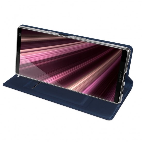 Blå och väldigt snyggt fodral Sony Xperia 10.