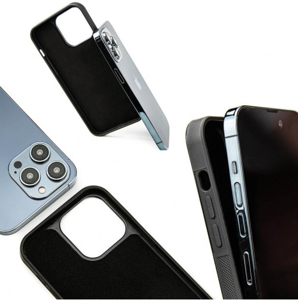 Bewood Traveler Merbau wooden case for iPhone 15