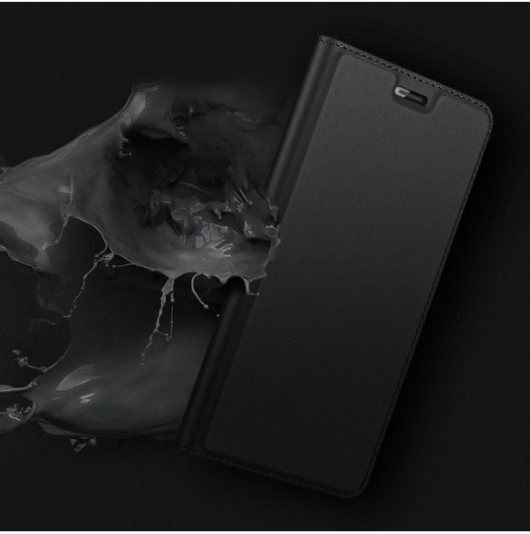 Svart och väldigt elegant cover Sony Xperia XZ4 Compact.