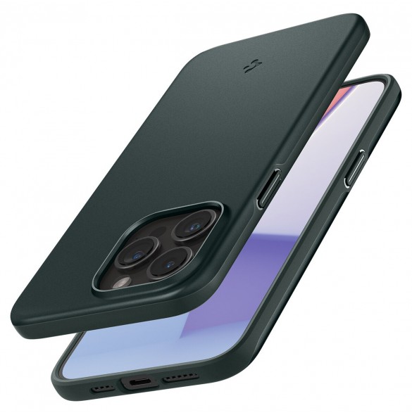 Spigen Thin Fit case for iPhone 15 Pro Max - green