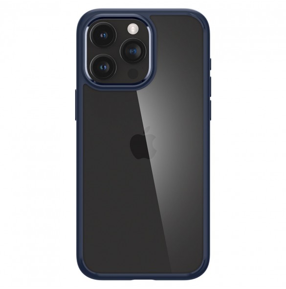 Spigen Ultra Hybrid, navy blue - iPhone 15 Pro Max