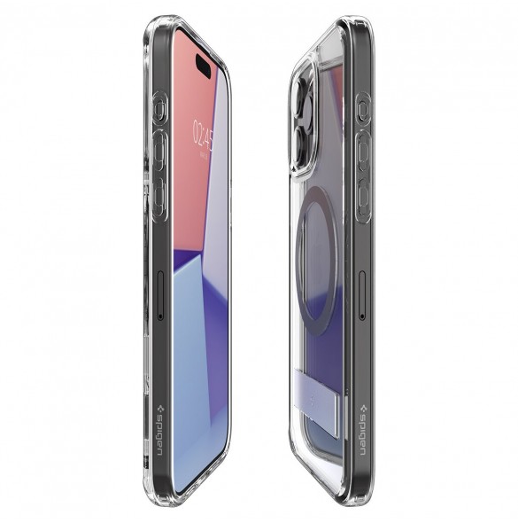 Spigen Ultra Hybrid S MagSafe, graphite - iPhone 15 Pro Max