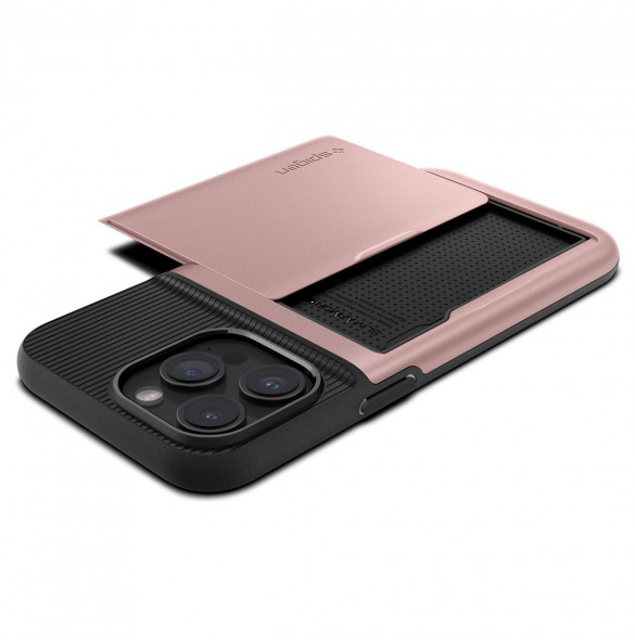 Spigen Slim Armor CS, rose gold - iPhone 15 Pro Max