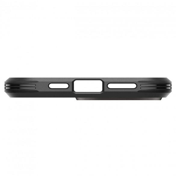 Spigen Tough Armor MagSafe case with stand for iPhone 15 Pro Max - brown