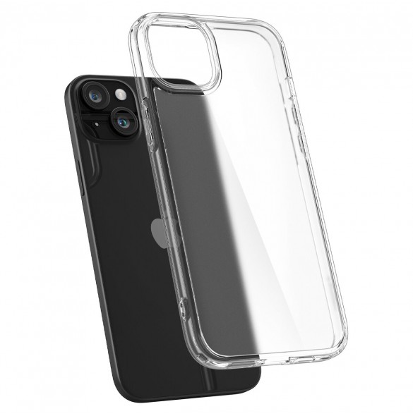 Spigen Ultra Hybrid case for iPhone 15 Plus - transparent