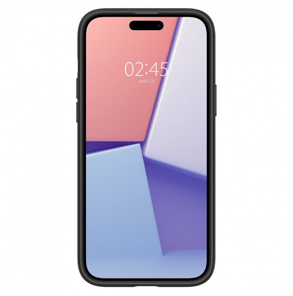 Spigen Ultra Hybrid, frost black - iPhone 15 Plus