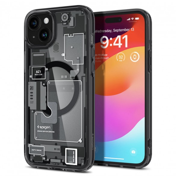 Spigen Ultra Hybrid MagSafe, zero one - iPhone 15 Plus