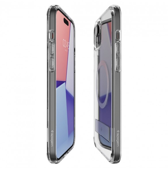 Spigen Ultra Hybrid S MagSafe, crystal clear - iPhone 15 Plus