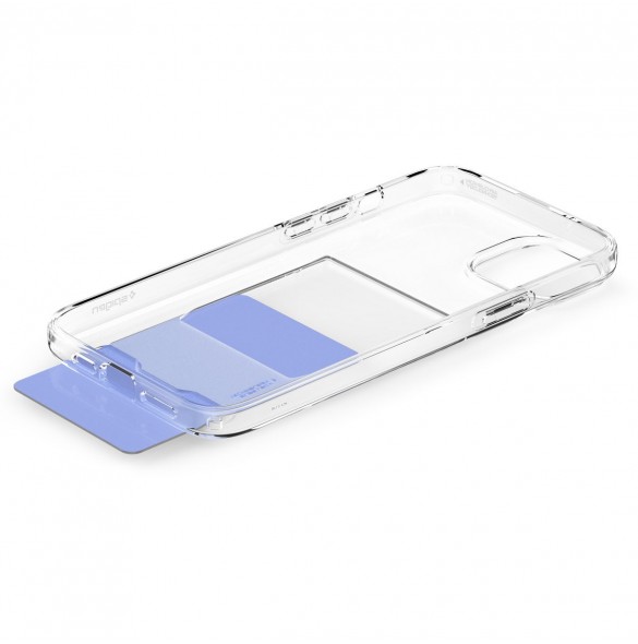 Spigen Crystal Slot, crystal clear - iPhone 15 Plus
