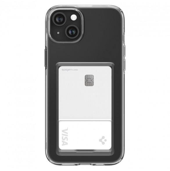 Spigen Crystal Slot, crystal clear - iPhone 15 Plus