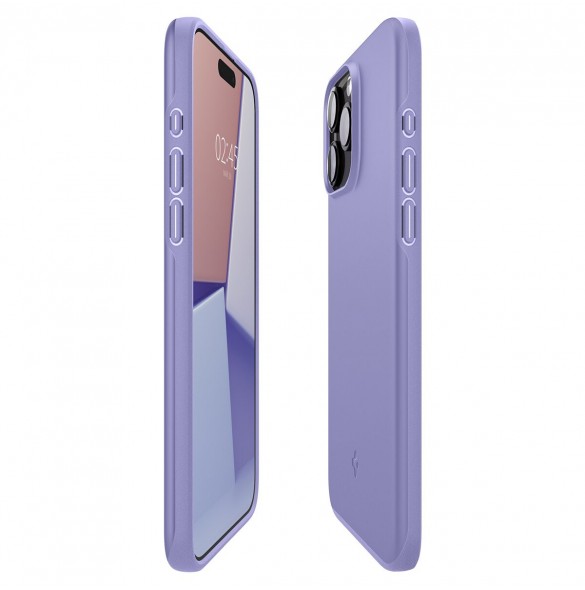 Spigen Thin Fit case for iPhone 15 Pro - purple