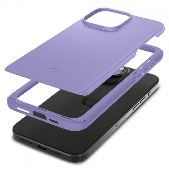 Spigen Thin Fit case for iPhone 15 Pro - purple