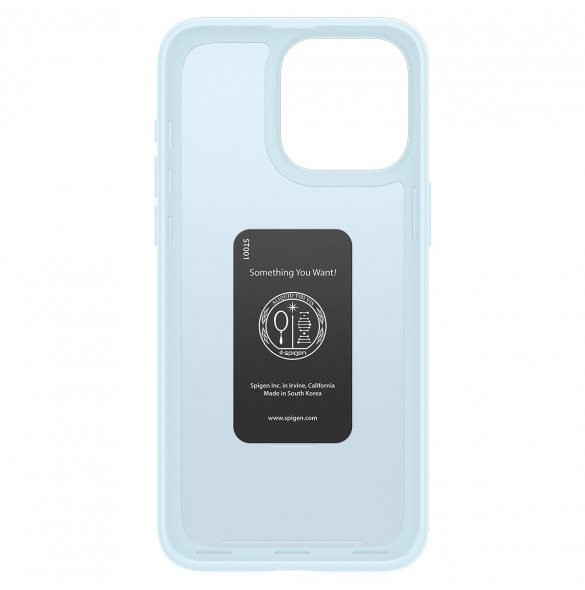 Spigen Thin Fit, mute blue - iPhone 15 Pro