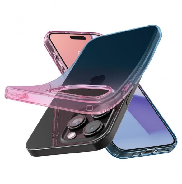 Spigen LIQUID CRYSTAL IPHONE 15 PRO GRADATION PINK