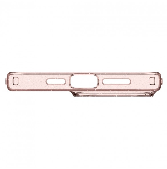Spigen Liquid Crystal Glitter, rose quartz - iPhone 15 Pro