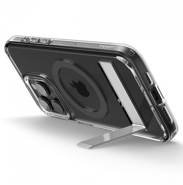 Spigen Ultra Hybrid S MagSafe, graphite - iPhone 15 Pro