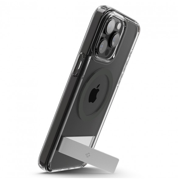 Spigen Ultra Hybrid S MagSafe, graphite - iPhone 15 Pro