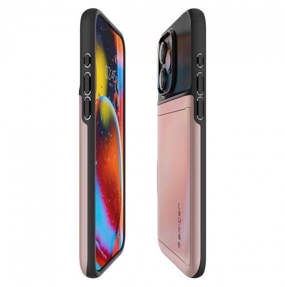 Spigen Slim Armor CS case for iPhone 15 Pro - pink