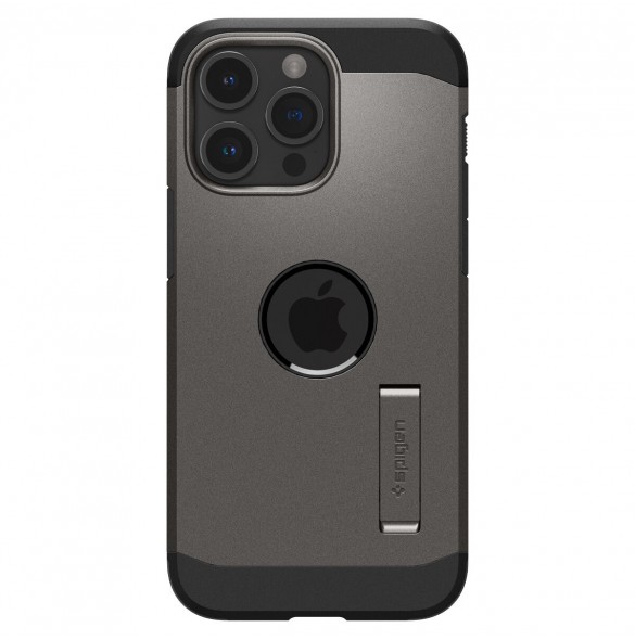 Spigen Tough Armor MagSafe, gunmetal - iPhone 15 Pro