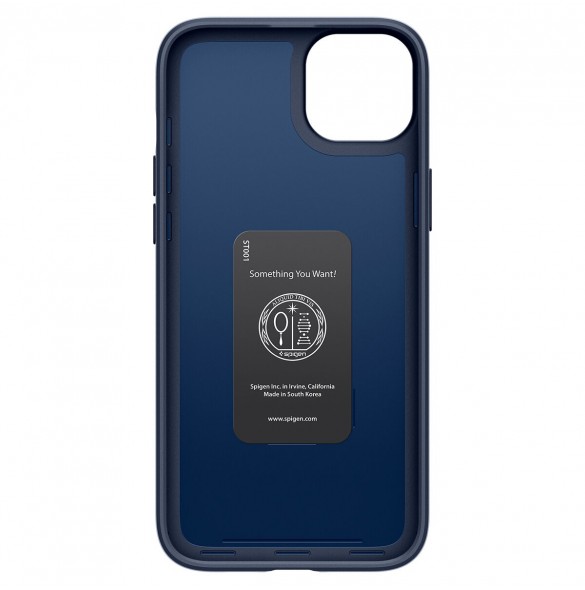 Spigen Thin Fit case for iPhone 15 - blue