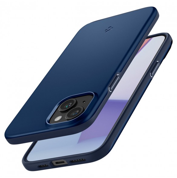 Spigen Thin Fit case for iPhone 15 - blue