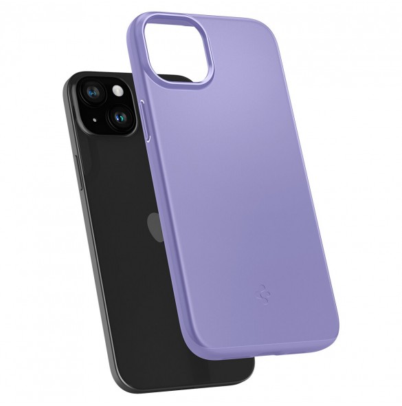 Spigen Thin Fit, iris purple - iPhone 15
