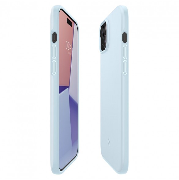 Spigen Thin Fit case for iPhone 15 - blue