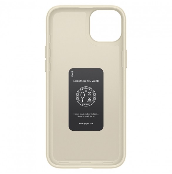 Spigen Thin Fit case for iPhone 15 - beige