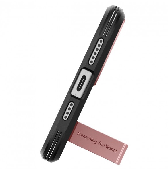 Spigen Tough Armor MagSafe, rose gold - iPhone 15