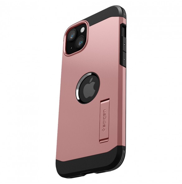 Spigen Tough Armor MagSafe, rose gold - iPhone 15
