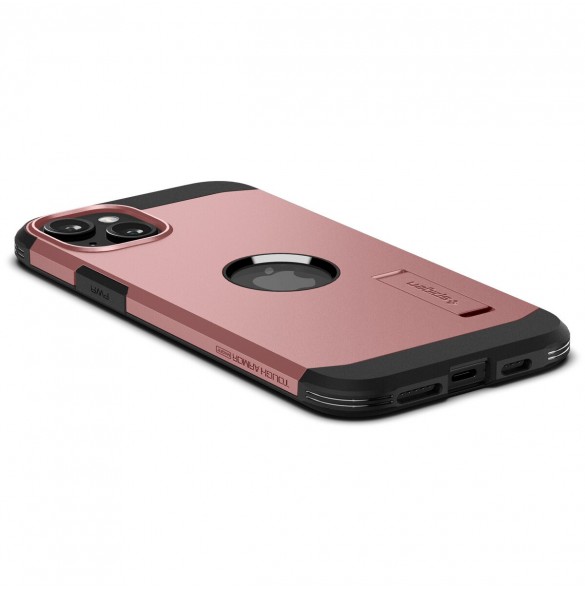 Spigen Tough Armor MagSafe, rose gold - iPhone 15
