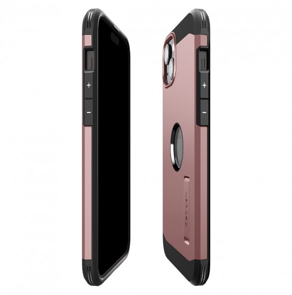Spigen Tough Armor MagSafe, rose gold - iPhone 15