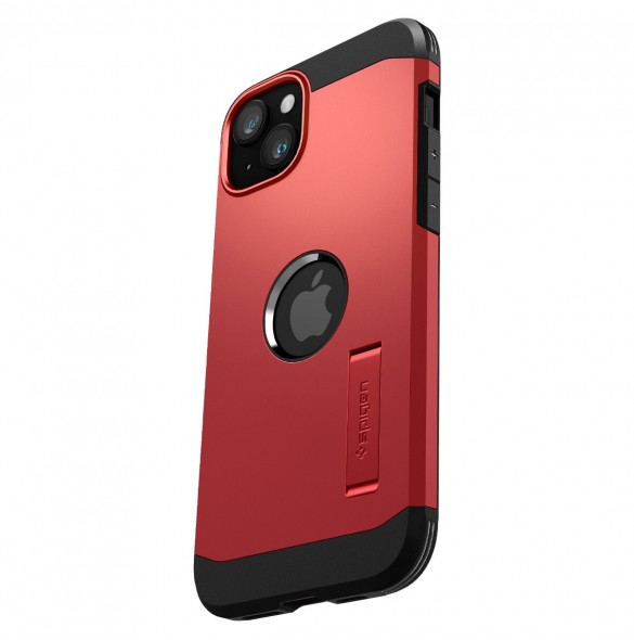 Spigen Tough Armor MagSafe, red - iPhone 15