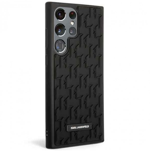 Karl Lagerfeld KLHCS23LRUPKLPK S23 Ultra S918 hårdfodral svart/svart 3D Monogram