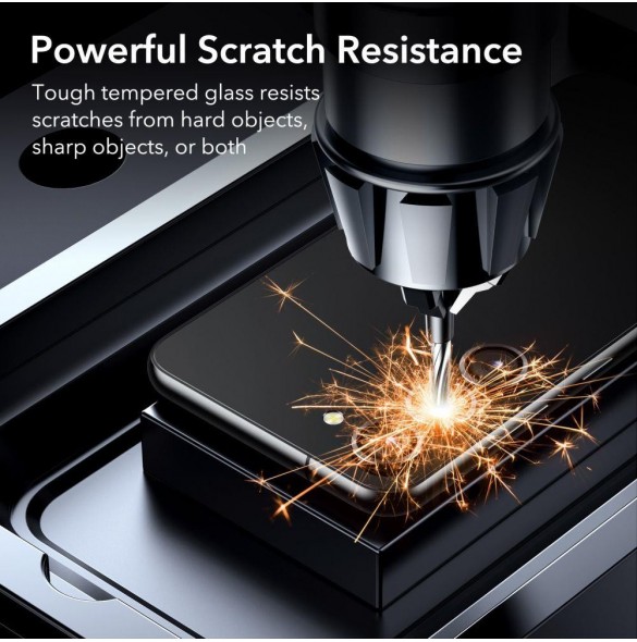 CAMERA COVER ESR CAMERA PROTECTOR GALAXY S23 / S23+ PLUS SVART