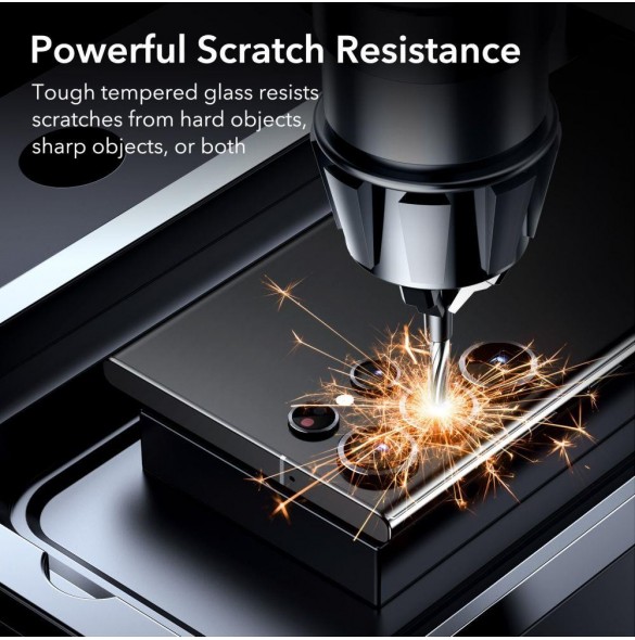 CAMERA COVER ESR CAMERA PROTECTOR GALAXY S23 ULTRA SVART