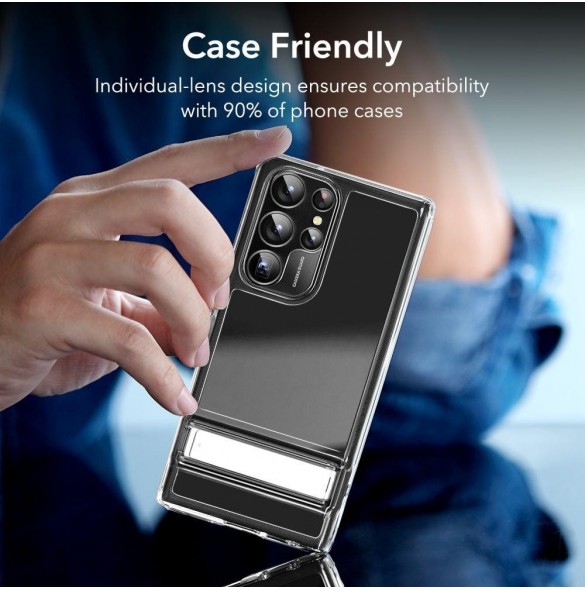 CAMERA COVER ESR CAMERA PROTECTOR GALAXY S23 ULTRA SVART