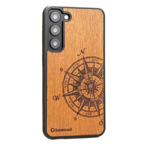 Träfodral till Samsung Galaxy S23 Plus Bewood Traveler Merbau