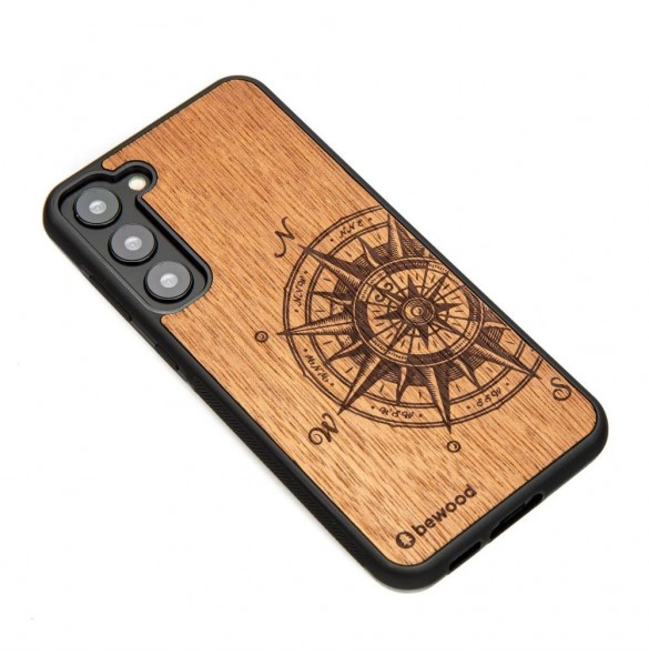Träfodral till Samsung Galaxy S23 Plus Bewood Traveler Merbau