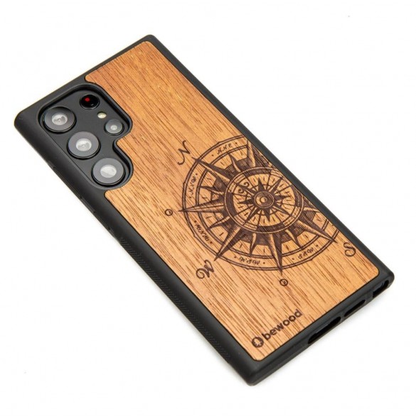 Träfodral till Samsung Galaxy S23 Ultra Bewood Traveler Merbau