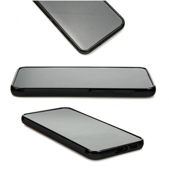 Trä och hartsfodral till Samsung Galaxy S23 Plus Bewood Unique Planet Earth - blågrön